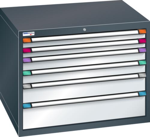 Thurmetall Schubladenschrank mit Breite 1005 mm, 6 Schublade(n)