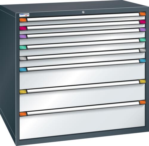 Thurmetall Schubladenschrank mit Breite 1205 mm, 8 Schublade(n)