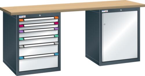 Thurmetall Werkbank, 6 Schubladen, 1 Schrank
