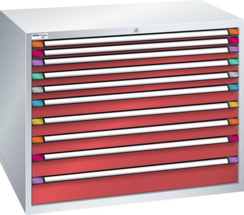 Thurmetall Schubladenschrank mit Breite 1205 mm, 10 Schublade(n)