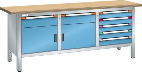 Thurmetall Werkbank, 7 Schubladen, 2 Schränke