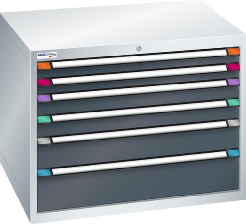 Thurmetall Schubladenschrank mit Breite 1005 mm, 6 Schublade(n)
