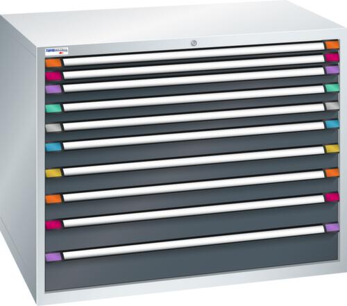 Thurmetall Schubladenschrank mit Breite 1205 mm, 10 Schublade(n)