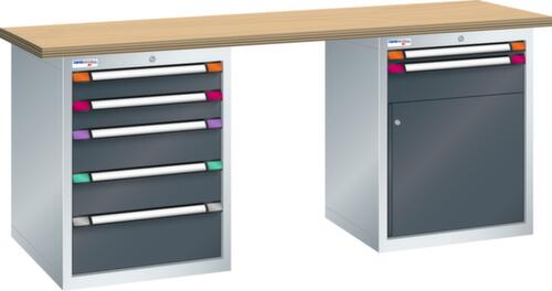 Thurmetall Werkbank, 7 Schubladen, 1 Schrank