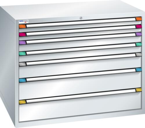 Thurmetall Schubladenschrank mit Breite 1205 mm, 7 Schublade(n)