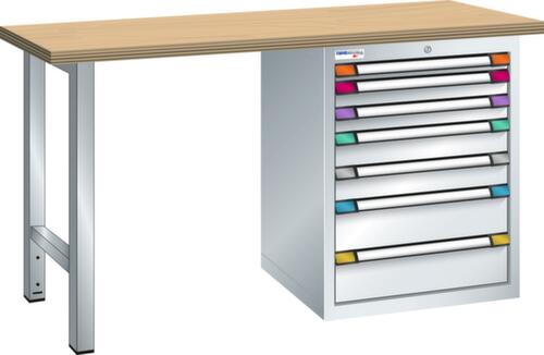 Thurmetall Werkbank, 7 Schubladen