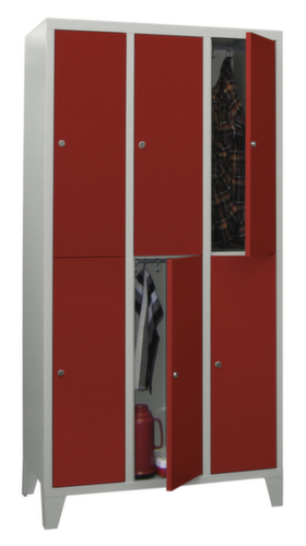 PAVOY Schließfachschrank Basis, 6 Fächer