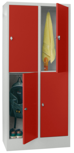 PAVOY SchlieĂfachschrank Basis, 4 FĂ€cher