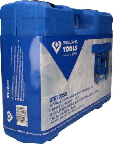 Brilliant Tools Hinterachs-Längslenkerbuchsen-Werkzeug-Satz