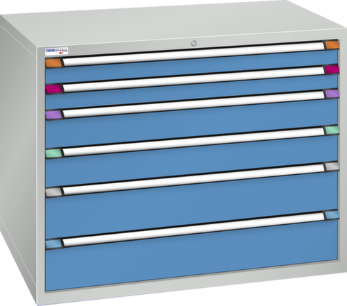 Thurmetall Schubladenschrank mit Breite 1205 mm, 6 Schublade(n)