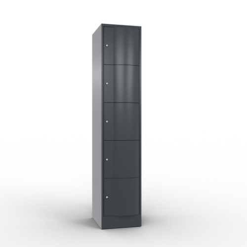 C+P SchlieĂfachschrank Resisto, 5 FĂ€cher