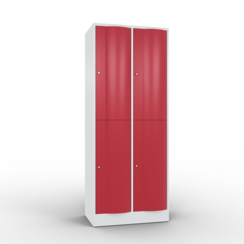 C+P Schließfachschrank Resisto, 4 Fächer