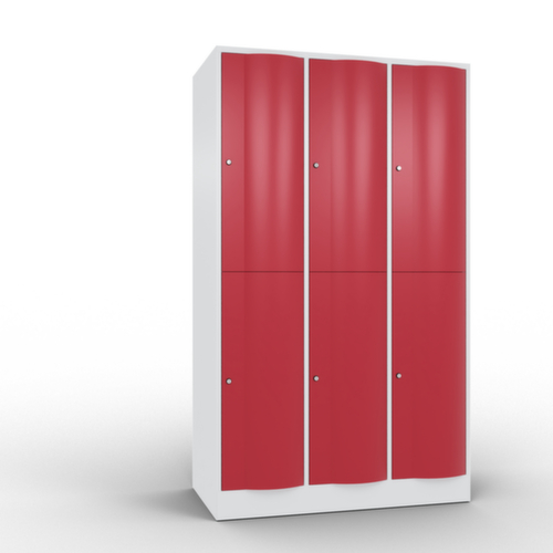 C+P Schließfachschrank Resisto, 6 Fächer