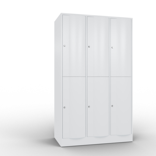 C+P Schließfachschrank Resisto, 6 Fächer