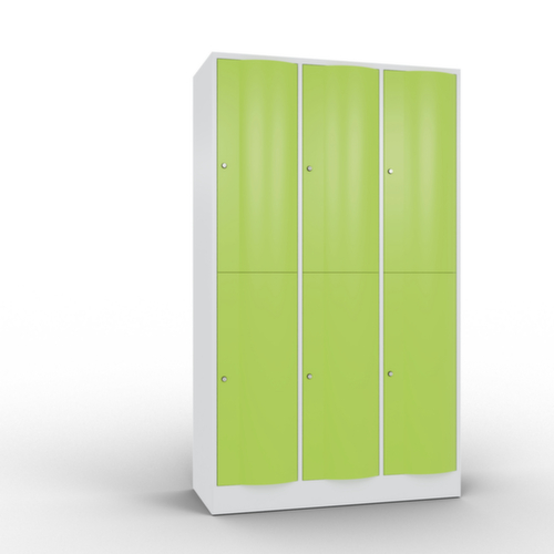 C+P Schließfachschrank Resisto, 6 Fächer