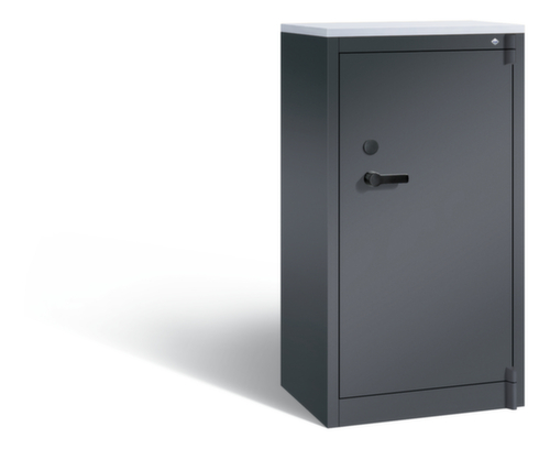 C+P BĂŒro-Sicherheitsschrank mit Abdeckplatte aus Holz