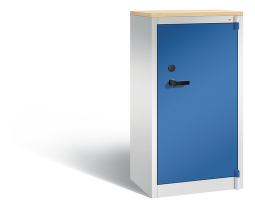 C+P BĂŒro-Sicherheitsschrank mit Abdeckplatte aus Holz