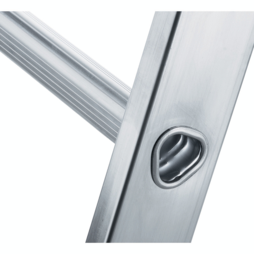 ZARGES Mehrzweck-Teleskopleiter Skymaster DX, 3 x 10 Dreieckssprossen