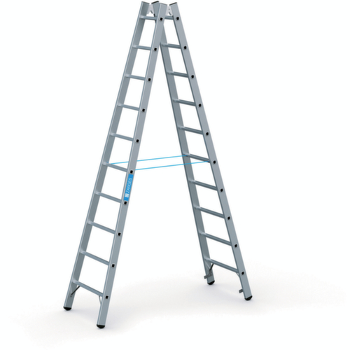 ZARGES Sprossenstehleiter in robuster Industrieausführung