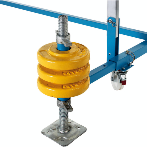 ZARGES KlappgerĂŒst Variomaster T mit höhenverstellbarem Rahmen