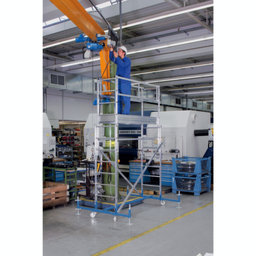 ZARGES KlappgerĂŒst Variomaster T mit höhenverstellbarem Rahmen