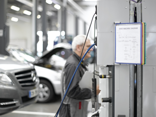 tarifold Wand-Sichttafelsystem, mit 5 Sichttafeln in DIN A4