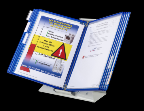 tarifold Sichttafelsystem, mit 10 Sichttafeln in DIN A4