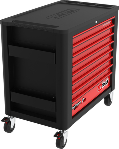 KS Tools PERFORMANCEplus P20 SCHWARZ/ROT Werkstattwagen mit 8 Schubladen