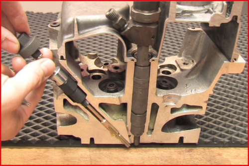 KS Tools MASTER 3 in 1 Glühkerzen-Reibahlen-Satz