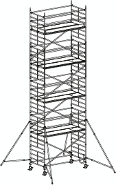 Hymer Fahrgerüst 8373 mit Auslegern