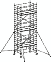 Hymer Fahrgerüst 8773 mit Auslegern