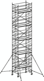 Hymer Fahrgerüst 8773 mit Auslegern