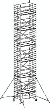 Hymer Fahrgerüst 8773 mit Auslegern
