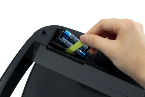 Durable Sensor-Abfallbehälter NO TOUCH aus Edelstahl, 21 l, metallic-silber