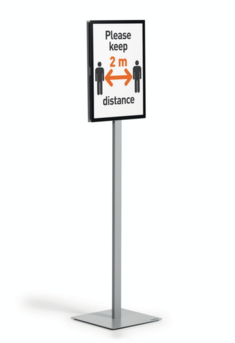 Durable InfostÀnder INFO STAND BASIC, Höhe x Breite x Tiefe 1402 x 323 x 305 mm