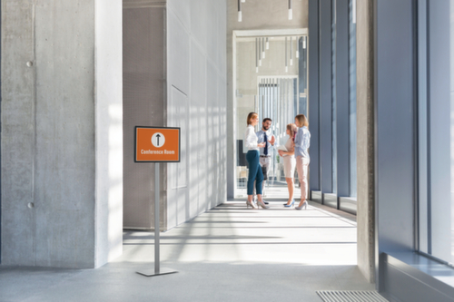 Durable InfostÀnder INFO STAND BASIC, Höhe x Breite x Tiefe 1402 x 323 x 305 mm