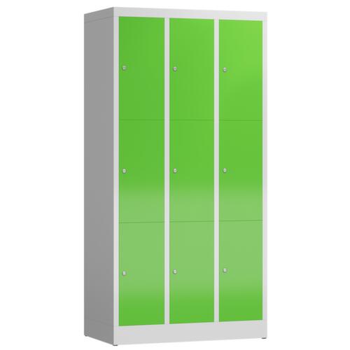 Schließfachschrank ClassiX, 9 Fächer