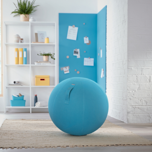 Leitz Sitzball Ergo Cosy, Sitz blau