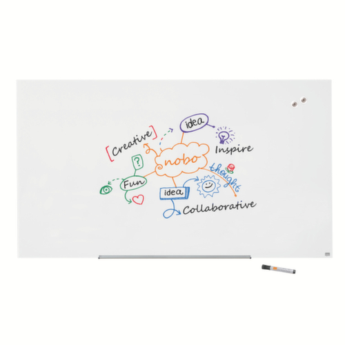 nobo Glastafel Impression Pro, Höhe x Breite 1059 x 1883 mm