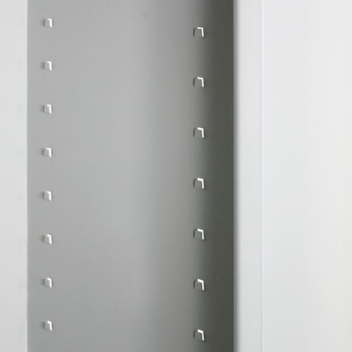 Magazinschrank mit Sichtlagerkästen