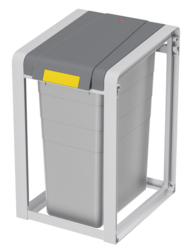 Hailo Abfallsammler ProfiLine ĂKO XL, 38 l, Deckel staubgrau