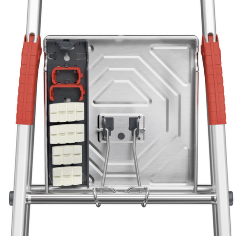 Hailo Wechselfuß-Set EasyClix Living für Stufenstehleiter