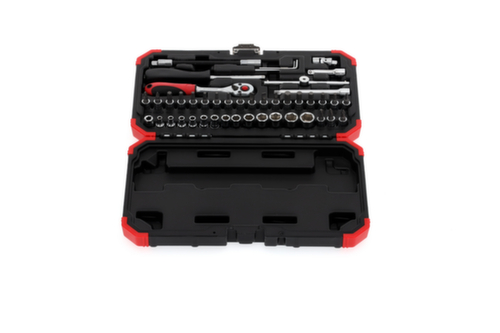 GEDORE R49003046 SteckschlĂŒssel-Satz 1/4" 4-14mm 46-teilig