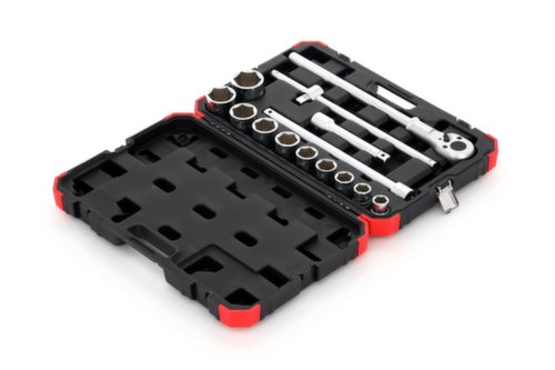 GEDORE R78004014 SteckschlĂŒssel-Satz 3/4" 22-50mm 14-teilig