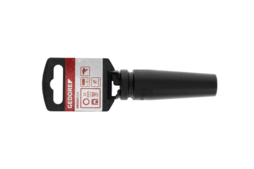 GEDORE R63001116 Kraftschraubereinsatz 1/2" 6-kant 11 mm LĂ€nge 78 mm