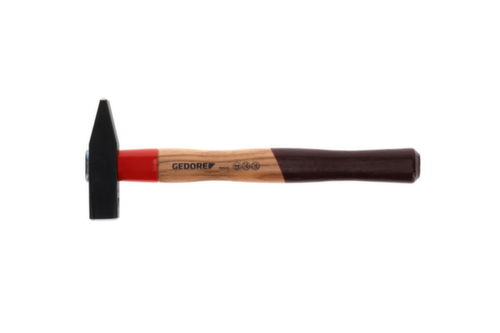 GEDORE 600 H-500 Schlosserhammer ROTBAND-PLUS mit Hickorystiel