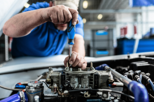 GEDORE 2160SK PH 2 3K-Schraubendreher mit Schlagkappe Kreuzschlitz PH 2