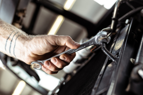 GEDORE 400 9X11 DoppelringschlĂŒssel offen 6-kant 9x11 mm