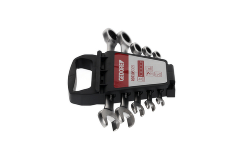 GEDORE R07105005 Ringratschenmaulschlüssel Satz SW8-19 mm 5-teilig