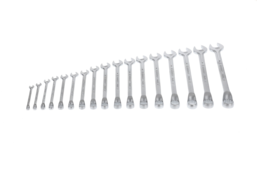 GEDORE 1 B-017 Ring-Maulschlüssel-Satz 17-teilig 6-22 mm